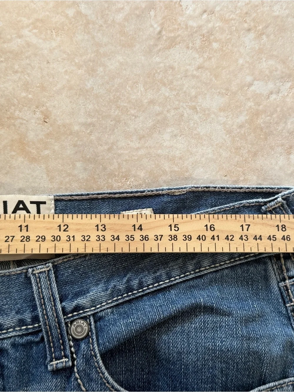 Ariat m4 low rise Relaxed Boot Cut Jeans 36x36 - Picture 7 of 7